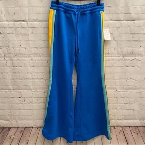 Free People She’s a Rainbow Flare Track Pants XS